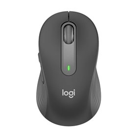 Mouse mouse logitech m650 médio óptico sem fio grafite sem fio