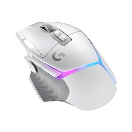 Mouse logitech g g502 x plus lightspeed mouse para jogos óptico sem fio sem fio 25600 dpi branco