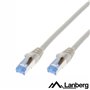 Cabo S/Ftp Lszh Cat6A 0.5M Cinza Lanberg