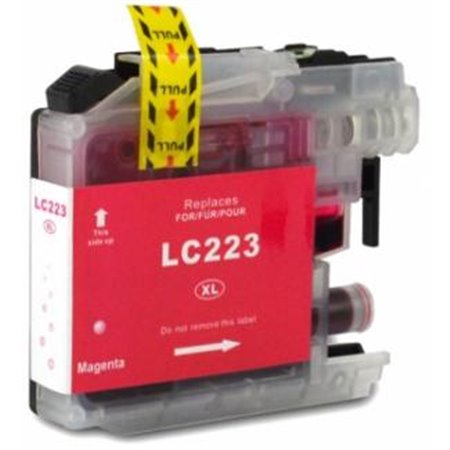 Brother LC223/LC221 Tinteiro Magenta - Compatível