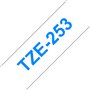 Brother TZe253 Cinta Laminada de Etiquetas - Compatível