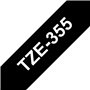Brother TZe355 Cinta Laminada de Etiquetas - Compatível