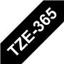 Brother TZe365 Cinta Laminada de Etiquetas - Compatível