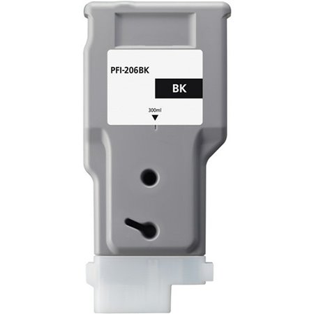 Canon PFI206 Tinteiro Preto Pigmentado - Compatível